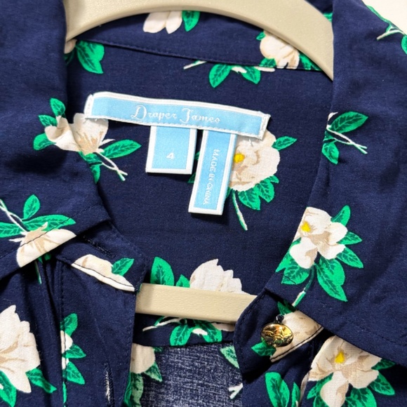 🌸 EUC Draper James Magnolia Long Sleeve Dress – Size 4 – Retail $100 🌼✨ - Picture 11 of 16